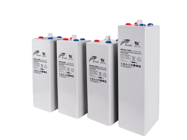 Ritar 1500AH 2V OPzV Tubular Gel Battery; Long-Life, Maintenance-Free, Deep Cycle