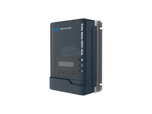 TBB SolarMate 100V 40A MPPT Solar Charge Controller SP100-40; 12V/24V/48V, Bluetooth Display, High Efficiency, 588W/1176W/2352W, 100Vpv input MPPT Charge controllers TBB SolarMate 100V 40A MPPT Solar Charge Controller SP100-40; 12V/24V/48V, Bluetooth Display, High Efficiency, 588W/1176W/2352W, 100Vpv input MPPT Charge controllers
