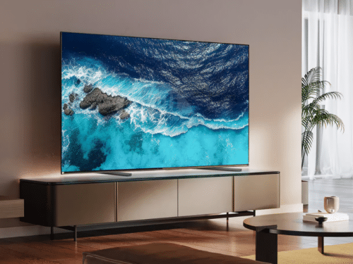 Hisense 100-inch QLED 4K UHD Smart TV 100Q7N; VIDAA OS, Quantum Dot Colour, 144Hz Refresh Rate with Game Mode PRO, Dolby Vision IQ & Atmos, Built-in Subwoofer, Frameless Design Hisense TVs