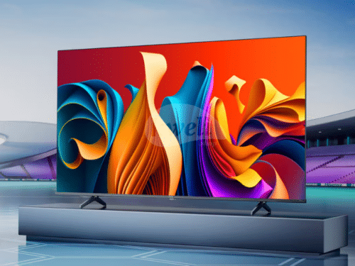 Hisense 55-inch QLED 4K UHD Smart TV 55Q6N; VIDAA OS, Quantum Dot Colour, 120Hz Refresh Rate with Game Mode PLUS, Dolby Vision & Atmos, Voice Control, Frameless Hisense TVs