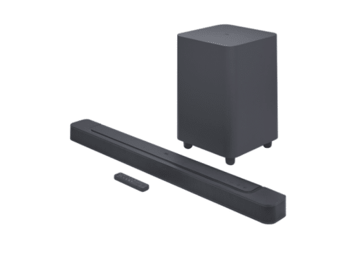 JBL Bar 500 5.1-Channel Soundbar; Dolby Atmos, Wireless Subwoofer, HDMI eARC, Built-in Wi-Fi & Bluetooth Bluetooth Speakers JBL Bar 500 5.1-Channel Soundbar; Dolby Atmos, Wireless Subwoofer, HDMI eARC, Built-in Wi-Fi & Bluetooth Bluetooth Speakers