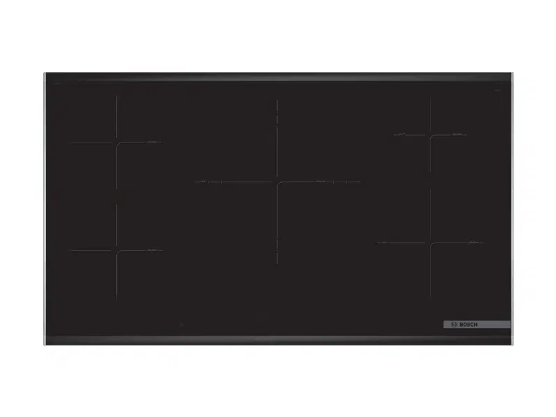 Bosch 90cm Induction Hob PIV975DC1E; PowerBoost, TouchSelect heat control, 2.2kw – 4.4kw power Induction Cookers 4 Bosch 90cm Induction Hob PIV975DC1E; PowerBoost, TouchSelect heat control, 2.2kw – 4.4kw power Induction Cookers 4