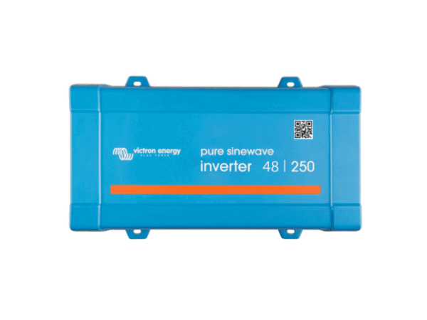 Victron Phoenix 250VA 48V Inverter VE.Direct; 200W Continuous Power, 400W Peak, Pure Sine Wave, ECO Mode, Remote On/Off