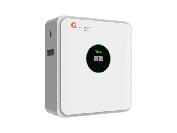 Felicity 200Ah 24V 5kWh Lithium Solar Battery FLA24200; Built-in BMS & WiFi, ≥6,000 Cycles, @25°C, 80% DoD, Parallel up to 75kWh or 15 units Felicity Lithium Solar Batteries