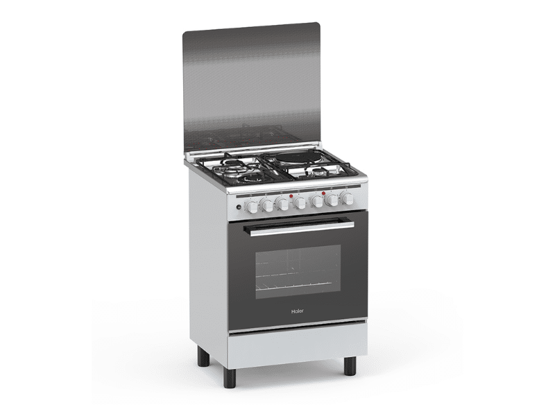 Haier 3 Gas + 1 Electric Cooker HCR2031EGT; 60×60cm Cooker, Electric Oven, Enamel Pan Supports, Glass Top Lid Combo Cookers 3 Haier 3 Gas + 1 Electric Cooker HCR2031EGT; 60×60cm Cooker, Electric Oven, Enamel Pan Supports, Glass Top Lid Combo Cookers 3