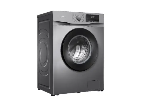TCL 8 kg Front Load Washing Machine P608FLG; Digital Inverter, 1400 RPM, 16 Programs, Drum Clean, Heat Sterilisation Front Load Washing Machines