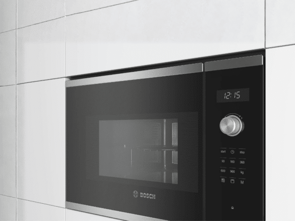 Bosch Series 6 Built-in Microwave with Grill BEL554MS0B; 25 L, 900 W, AutoPilot 8, LED Display, Stainless Steel Finish Built-in Microwave Ovens