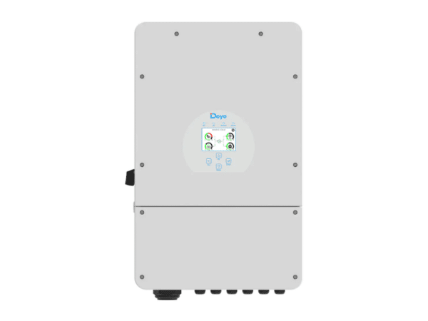 Deye 12kVA/12kW 48V Single Phase Hybrid Inverter SUN-12K-SG02LP1-EU-AM3; 3 MPPT, 24kWp/19.2kWp PV Access/Input, 500Vdc, 150–425V MPPT Range, 250A Charge/Discharge, WiFi/4G Monitoring, IP65 Hybrid Inverters