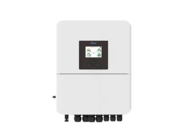 Deye 3kVA/3kW 24V Single Phase Hybrid Inverter SUN-3K-SG04LP1-24-EU; 1 MPPT, 6kWp/4.8kWp PV Access/Input, 500Vdc, 150–425V MPPT Range, 140A Charge/Discharge, WiFi/4G Monitoring, IP65 Hybrid Inverters
