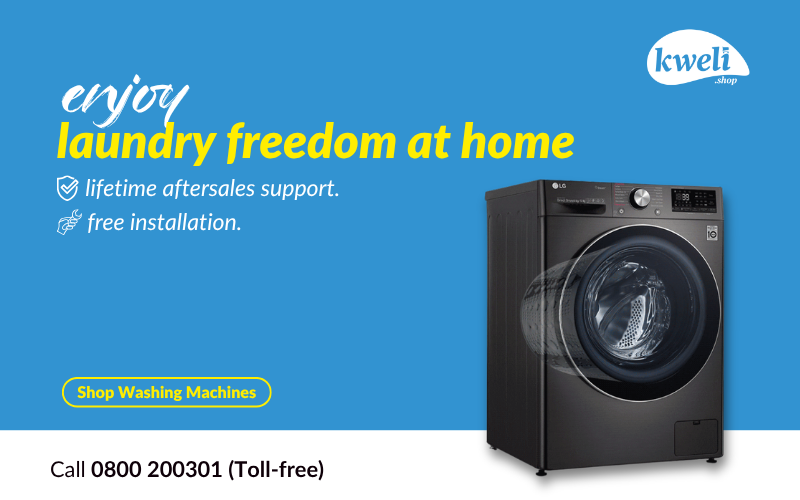 D Laundry freedom at home with Kweli washing machines -