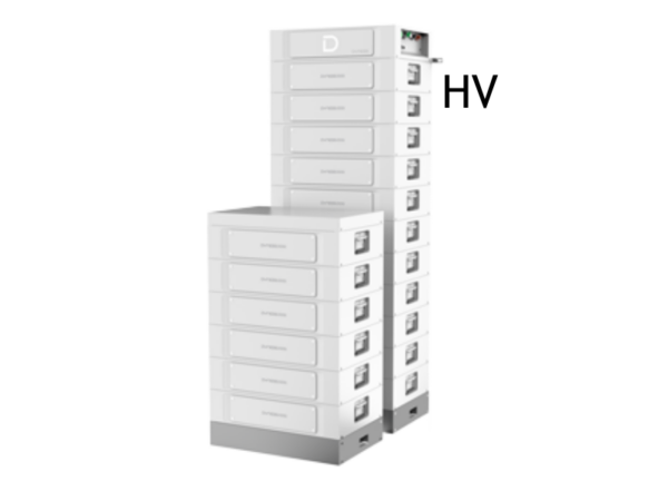 Dyness STACK100 15.36kWh 153.6V LiFePO₄ High-Voltage Lithium Battery System; 100Ah, 1C Charge/Discharge, CAN/RS485, Cable-Free Stackable Design, Built-in Aerosol Fire Extinguisher, 10-Year Warranty High Voltage Lithium Batteries