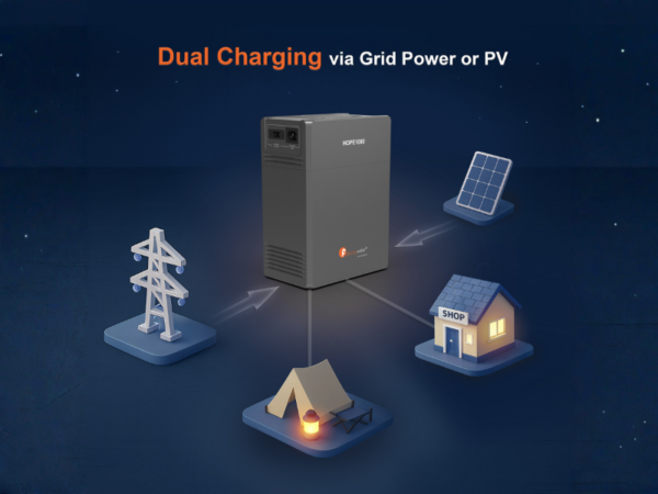 Felicity Solar HOPE1000 1kWh Portable Power Station; 250W Rated Output, LiFePO₄ Battery, Built-in Inverter, MPPT Solar Charging, Grid Charging, IP20, 8.7kg Portable Power Stations