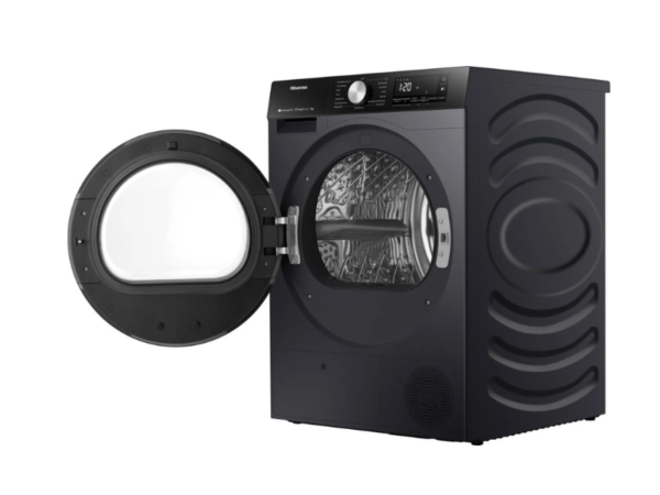 Hisense 9kg Heat Pump Tumble Dryer DH3S902BT; Inverter Motor, A+++ Energy, Quick Dry 30, Auto Dry, Allergy Care, Anti-Crease Laundry Dryers front load washing machine