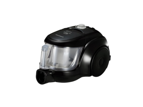 Samsung 2000W Bagless Canister Vacuum Cleaner VCC4570S4K; 370W Suction Power, 1.3L Dust Capacity, Twin Chamber System, 2-Step Brush Vacuum Cleaners