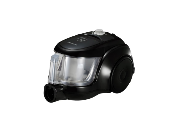 Samsung 2000W Bagless Canister Vacuum Cleaner VCC4570S4K; 370W Suction Power, 1.3L Dust Capacity, Twin Chamber System, 2-Step Brush Vacuum Cleaners