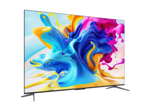TCL 75-inch C655 QLED PRO 4K UHD Smart Google TV; ONKYO 2.1ch Audio, Dolby Vision, Dolby Atmos, HDR10+, AiPQ Pro Processor, 32GB Storage 4K UHD TVs