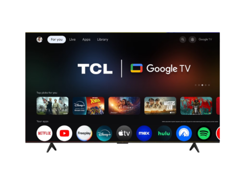 TCL 55-inch P7L QLED 4K UHD Smart Google TV 55P7L; Dolby Vision, HDR10+, Dolby Atmos, AiPQ Processor, ONKYO 2.0 Hi-Fi, Bluetooth 5.4 4K UHD TVs
