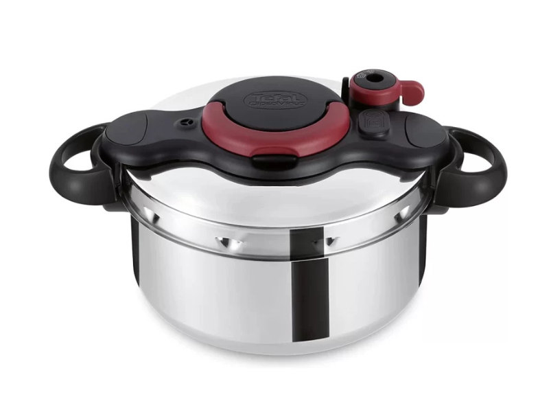 Tefal 6-liter Pressure Cooker, Stainless Steel – P4620766 Pressure Cookers 3 Tefal 6-liter Pressure Cooker, Stainless Steel – P4620766 Pressure Cookers 3