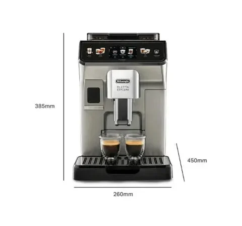 De’Longhi Eletta Explore Automatic Coffee Machine – DLECAM450 / ECAM45 TV & Sound