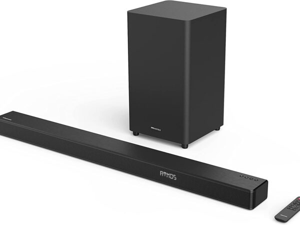Hisense 2.1ch Soundbar HS-2100; 240W Power, Wireless Subwoofer, Dolby Audio, DTS Virtual:X, Bluetooth, HDMI ARC Sound & DVD