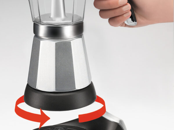 De’Longhi Alicia Plus Electric Moka Pot Coffee Machine – DL EMKP63.B Coffee Makers & Coffee Machines