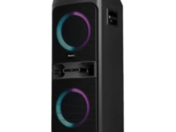Hisense Party Speaker HP-300; 400W Power, DJ Party Speaker, RGB Lights, Bluetooth 5.0, Karaoke Mode, USB, AUX, Guitar Input Sound & DVD