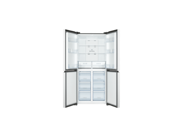 TCL Side-by-Side Refrigerator, Cross Door Design, 560L, No Frost, Inverter Compressor, Water Dispenser, Ice Maker, Multi Air Flow Cooling System – P560CD No frost Refrigerators