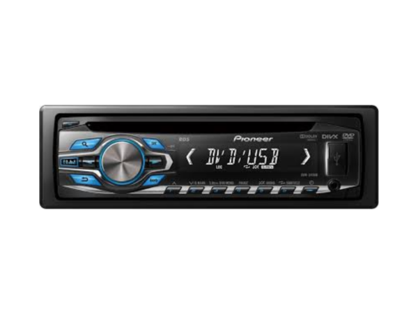 Pioneer Car DVD Receiver, USB, AUX, FM/AM Radio, 4×50W Output – DVH345UB Smart Audio Systems Pioneer Car DVD Receiver, USB, AUX, FM/AM Radio, 4×50W Output – DVH345UB Smart Audio Systems