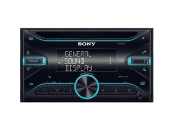 Sony WX-810UI Double DIN Car Stereo, CD/USB/FM, 4×55W Output – WX-810UI Smart Audio Systems