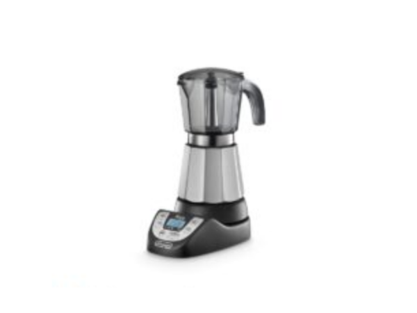 De’Longhi Alicia Plus Electric Moka Pot EMKP63.B; 6 Cups, Digital Timer, Aroma Function, Keep Warm, Cordless Base Coffee Makers & Coffee Machines De’Longhi Alicia Plus Electric Moka Pot EMKP63.B; 6 Cups, Digital Timer, Aroma Function, Keep Warm, Cordless Base Coffee Makers & Coffee Machines