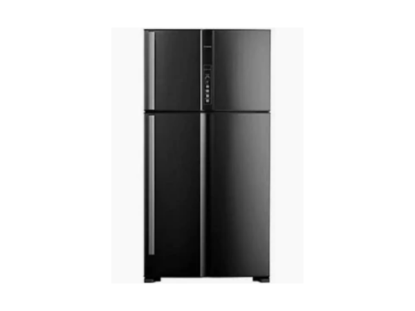 Hitachi 770L Top Mount Refrigerator –RV860PUN1KBBK; Inverter, Dual Fan Cooling, Brilliant Black Hitachi Refrigerators Hitachi 770L Top Mount Refrigerator –RV860PUN1KBBK; Inverter, Dual Fan Cooling, Brilliant Black Hitachi Refrigerators