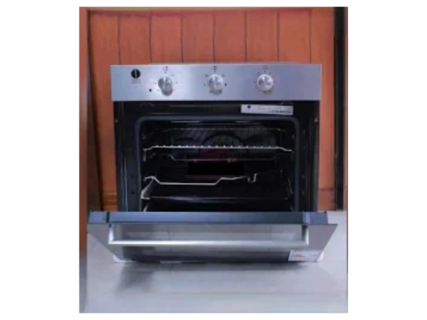 IQRA 60cm Built-In Electric Oven, 60L Capacity IQ-BO606GL, Turbo Fan, Grill & Rotisserie, Mechanical Timer