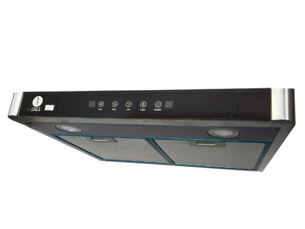 IQRA 60cm Ductless Cooker Hood IQ-CM6030S; Voice Control, Touch Screen, Motion Sensor, Carbon Filter, 3-Speed Motor Chimney Hoods