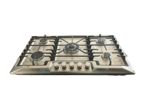 IQRA Built-In Gas Hob, 90cm, 5 Gas Burners, Stainless Steel Top, Pulse Ignition, Cast Iron Pan Supports, Jet Burner – IQ-KH5121SS Built-in Hobs 2 IQRA Built-In Gas Hob, 90cm, 5 Gas Burners, Stainless Steel Top, Pulse Ignition, Cast Iron Pan Supports, Jet Burner – IQ-KH5121SS Built-in Hobs 2