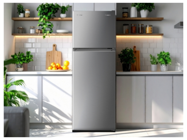 Panasonic 363L Top Mount Refrigerator, Inverter, Silver – NR-BC42VSSAS Double Door Fridges Panasonic 363L Top Mount Refrigerator, Inverter, Silver – NR-BC42VSSAS Double Door Fridges