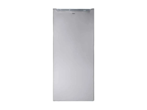 TCL 234L Upright Freezer F234SD; Single Door, 173L Net Capacity, Tropical Climate Class, Mechanical Control, Grey Finish
