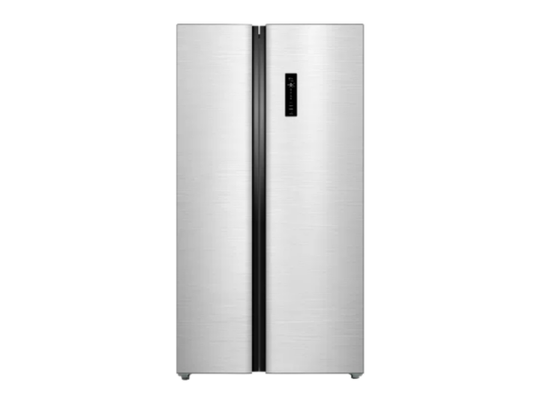 TCL Side-by-Side Refrigerator-635L– P635BS, No Frost, Inverter Compressor, Water Dispenser, Multi Air Flow Cooling, Digital Display No frost Refrigerators