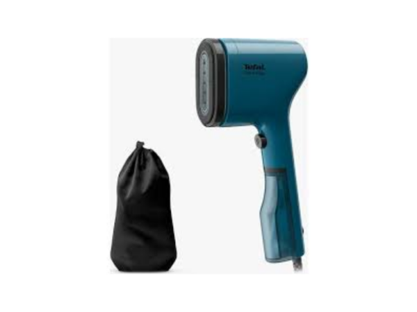 Tefal 1300W Garment Steamer DT2020G0; Alpine Blue, Fast 15s Heat-Up, 20g/min Steam, Reversible Pad, Compact Travel Design, Fabric Care Garment Steamers Tefal 1300W Garment Steamer DT2020G0; Alpine Blue, Fast 15s Heat-Up, 20g/min Steam, Reversible Pad, Compact Travel Design, Fabric Care Garment Steamers