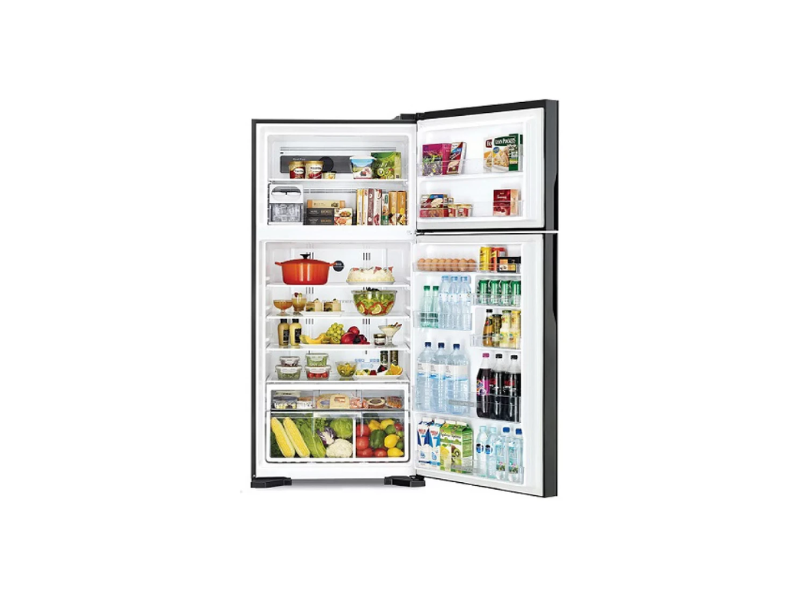 Hitachi 489L Top Mount Refrigerator, Inverter, Dual Fan Cooling, Glass Grey – HRTN7489DFGGRET Hitachi Refrigerators 2 Hitachi 489L Top Mount Refrigerator, Inverter, Dual Fan Cooling, Glass Grey – HRTN7489DFGGRET Hitachi Refrigerators 2