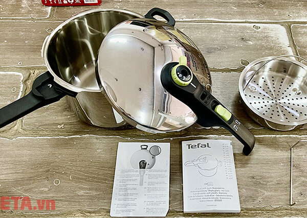 Tefal 6-liter Pressure Cooker, Stainless Steel – P2580702 Pressure Cookers