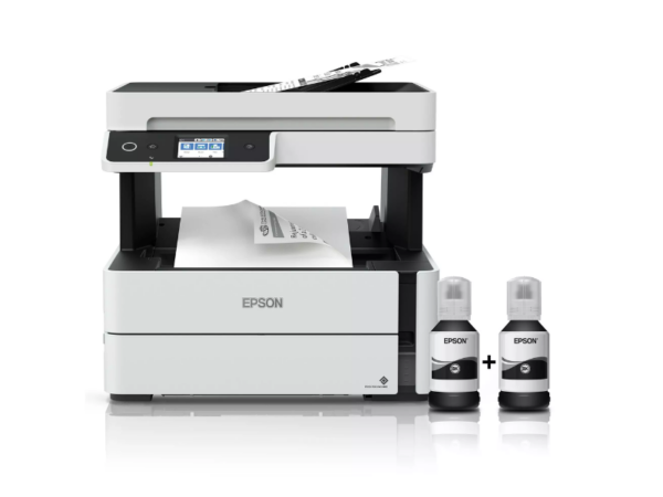 Epson EcoTank M3170 A4 Multifunction Mono Wi-Fi Ink Tank Printer; Print, Scan, Copy, Fax, ADF, Auto Duplex, 39ppm EcoTank Printers