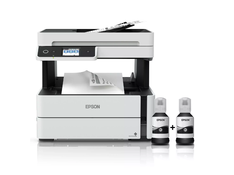 Epson EcoTank M3170 A4 Multifunction Mono Wi-Fi Ink Tank Printer; Print, Scan, Copy, Fax, ADF, Auto Duplex, 39ppm EcoTank Printers 2 Epson EcoTank M3170 A4 Multifunction Mono Wi-Fi Ink Tank Printer; Print, Scan, Copy, Fax, ADF, Auto Duplex, 39ppm EcoTank Printers 2
