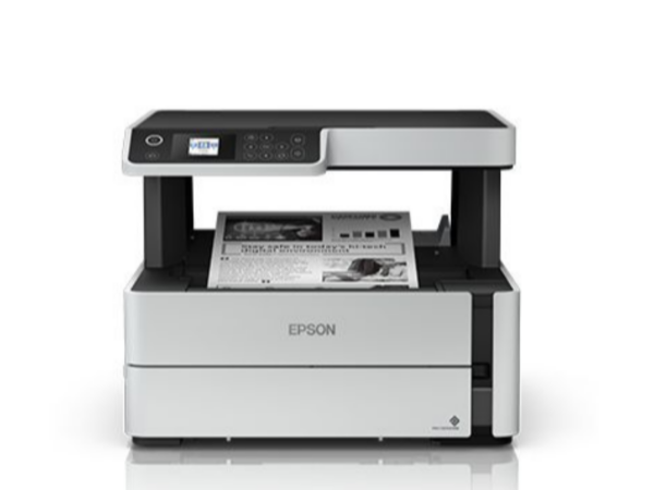 Epson EcoTank Monochrome M2140 All-in-One Ink Tank Printer; Print, Scan, Copy, Auto Duplex, USB, 39ppm, 250-Sheet Tray Printers Epson EcoTank Monochrome M2140 All-in-One Ink Tank Printer; Print, Scan, Copy, Auto Duplex, USB, 39ppm, 250-Sheet Tray Printers