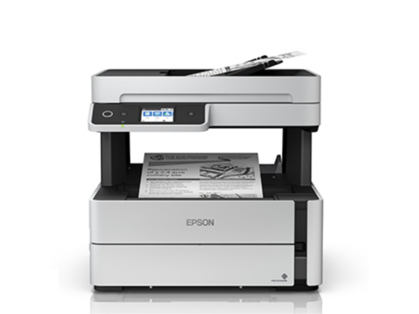 Epson EcoTank Monochrome M3140 All-in-One Duplex Ink Tank Printer; Print, Scan, Copy, Fax, ADF, Auto Duplex, USB, 39ppm Printers Epson EcoTank Monochrome M3140 All-in-One Duplex Ink Tank Printer; Print, Scan, Copy, Fax, ADF, Auto Duplex, USB, 39ppm Printers