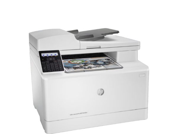 HP Color LaserJet Pro MFP M183fw A4 Wi-Fi Colour Laser Printer; Print, Scan, Copy, Fax, 16ppm Black/Colour, 1,050/850 Toner Yield, ADF Printers HP Color LaserJet Pro MFP M183fw A4 Wi-Fi Colour Laser Printer; Print, Scan, Copy, Fax, 16ppm Black/Colour, 1,050/850 Toner Yield, ADF Printers