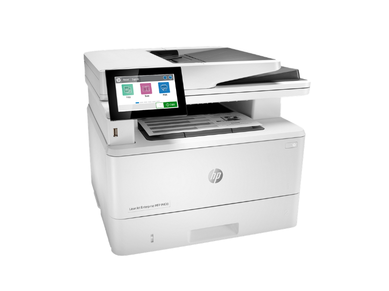 HP LaserJet Enterprise MFP M430f A4 Mono Laser Printer; Print, Scan, Copy, Fax, 40ppm Black, 10,000 Toner Yield, Auto Duplex, ADF Printers 2 HP LaserJet Enterprise MFP M430f A4 Mono Laser Printer; Print, Scan, Copy, Fax, 40ppm Black, 10,000 Toner Yield, Auto Duplex, ADF Printers 2