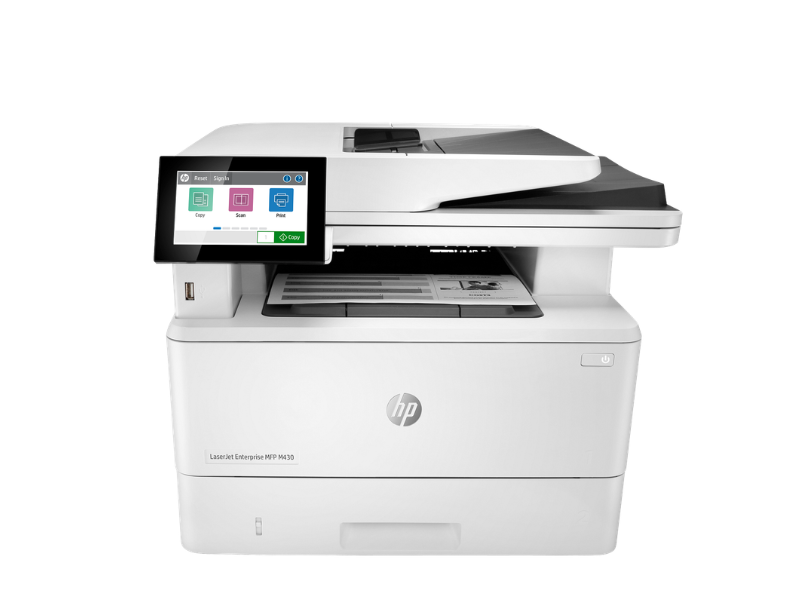 HP LaserJet Enterprise MFP M430f A4 Mono Laser Printer; Print, Scan, Copy, Fax, 40ppm Black, 10,000 Toner Yield, Auto Duplex, ADF Printers 3 HP LaserJet Enterprise MFP M430f A4 Mono Laser Printer; Print, Scan, Copy, Fax, 40ppm Black, 10,000 Toner Yield, Auto Duplex, ADF Printers 3