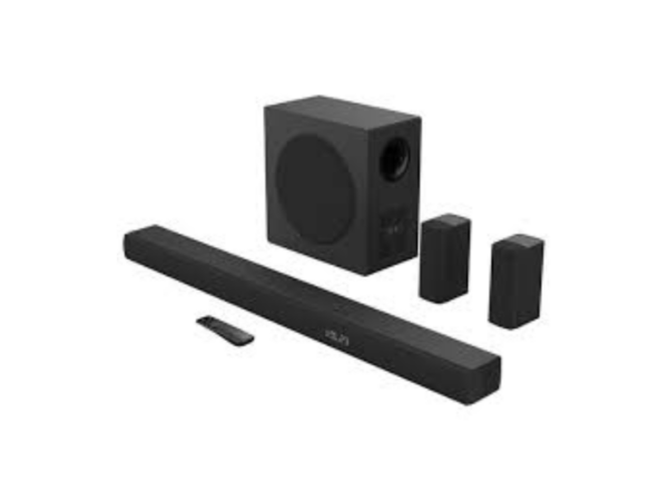 Hisense 5.1ch Soundbar AX5100Q; 580W Power, Wireless Subwoofer, Rear Speakers, Dolby Atmos, DTS:X, Bluetooth 5.3, HDMI eARC Sound & DVD
