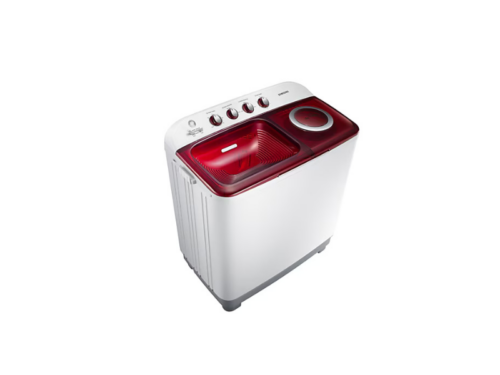 Samsung 9kg Twin Tub Washing Machine WT90H3230MG; Air Turbo Drying, Double Storm Pulsator, EZ Wash Tray, Rust-Free Body, Semi-Automatic Samsung Washing Machines