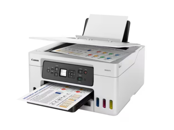 Canon MAXIFY GX3040 A4 Wireless MegaTank 3-in-1 Printer; Print/Copy/Scan, 18/13ipm, Auto Duplex, Wi-Fi, 14,000 Colour Yield
